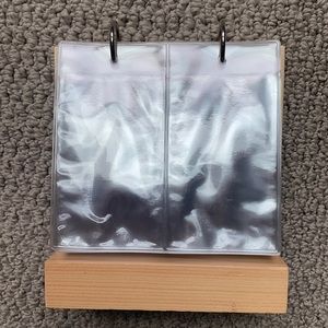 NWOT Insta X Mini Table top wood frame photo holder